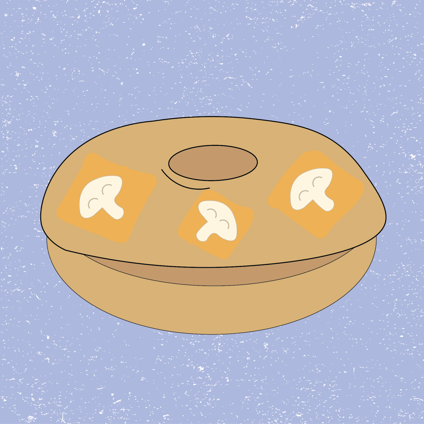 Bagel plain (Graphic)